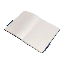 CUADERNO CON GOMILLA ANTARTIK NOTES TAPA DURA A4 HOJAS PUNTOS AZUL MARINO 100 HOJAS 80 GR FSC