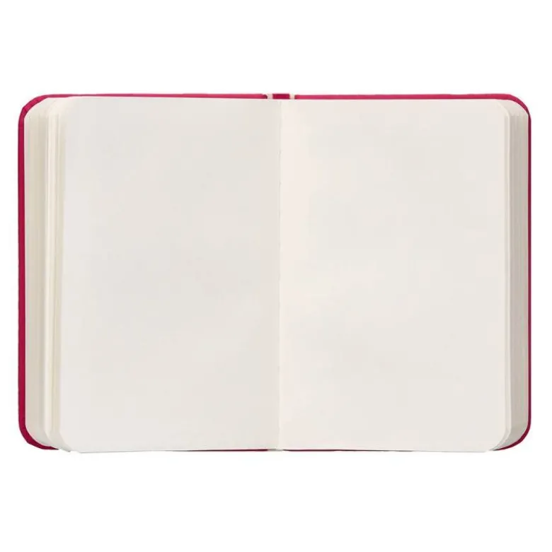 CUADERNO CON GOMILLA ANTARTIK NOTES TAPA DURA A7 HOJAS LISAS BURDEOS 80 HOJAS 80 GR FSC