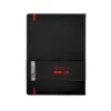 CUADERNO CON GOMILLA ANTARTIK NOTES TAPA DURA A4 HOJAS PUNTOS NEGRO Y ROJO 100 HOJAS 80 GR FSC