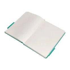 CUADERNO CON GOMILLA ANTARTIK NOTES TAPA DURA A4 HOJAS PUNTOS TURQUESA 100 HOJAS 80 GR FSC