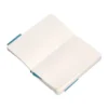 CUADERNO CON GOMILLA ANTARTIK NOTES TAPA BLANDA A6 HOJAS LISAS AZUL CLARO 100 HOJAS 80 GR FSC