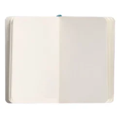 CUADERNO CON GOMILLA ANTARTIK NOTES TAPA BLANDA A6 HOJAS LISAS AZUL CLARO 100 HOJAS 80 GR FSC