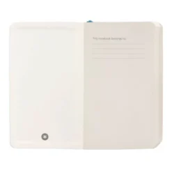 CUADERNO CON GOMILLA ANTARTIK NOTES TAPA BLANDA A6 HOJAS LISAS AZUL CLARO 100 HOJAS 80 GR FSC