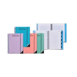 CUADERNO DE TODAS LAS CLASES PROFESORADO ADDITTIO 256 PAGINAS DIA PAGINA COLOR VERDE 170X240 MM