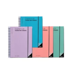 CUADERNO DE TODAS LAS CLASES PROFESORADO ADDITTIO 256 PAGINAS DIA PAGINA COLOR VERDE 170X240 MM