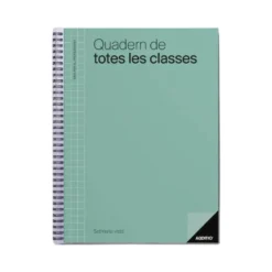 CUADERNO DE TODAS LAS CLASES PROFESORADO ADDITTIO 136 PAGINAS SEMANA VISTA COLOR AZUL 225X310 MM CATALAN