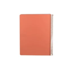 CUADERNO ESPIRAL ANTARTIK MICRO A4 TAPA FOAM 120H 90GR CUADRO 5MM 5 BANDAS 4 TALADROS COLOR CORAL