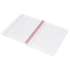 CUADERNO ESPIRAL LIDERPAPEL A4 WONDER TAPA PLASTICO 80H 90GR RAYADO HORIZONTAL CON MARGEN COLOR NARANJA