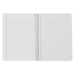 CUADERNO ESPIRAL LIDERPAPEL DIN A5 WITTY TAPA DURA 80H 90GR RAYADO HORIZONTAL 8MM CON MARGEN COLORES SURTIDOS