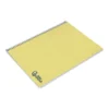 CUADERNO ESPIRAL LIDERPAPEL A4 WONDER TAPA PLASTICO 80H 90GR PAUTA ESTRECHA 2,5MM CON MARGEN COLOR AMARILLO
