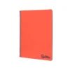 CUADERNO ESPIRAL LIDERPAPEL A4 WONDER TAPA PLASTICO 80H 90GR PAUTA ANCHA 3,5MM CON MARGEN COLOR ROJO