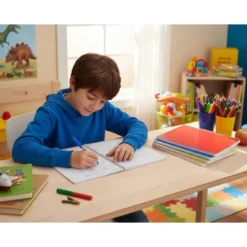 CUADERNO ESPIRAL LIDERPAPEL DIN A4 SMART TAPA BLANDA 80H 75GR CUADRO 4 MM CON MARGEN PACK 5+1 COLORES SURTIDOS