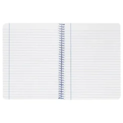 CUADERNO ESPIRAL LIDERPAPEL A4 WONDER TAPA PLASTICO 80H 90GR RAYADO HORIZONTAL CON MARGEN COLOR VERDE OSCURO