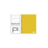 Cuaderno Espiral Liderpapel Write Tamaño Folio 80 hojas Rayado Horizontal de Color Amarillo