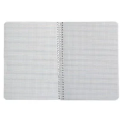CUADERNO ESPIRAL LIDERPAPEL DI N A5 PAUTAGUIA TAPA BLANDA 40H 75 GR CUADRO PAUTADO 2,5MM COLOR ROJO
