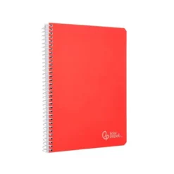 CUADERNO ESPIRAL LIDERPAPEL DIN A5 WITTY TAPA DURA 80H 90GR LISO SIN MARGEN COLORES SURTIDOS