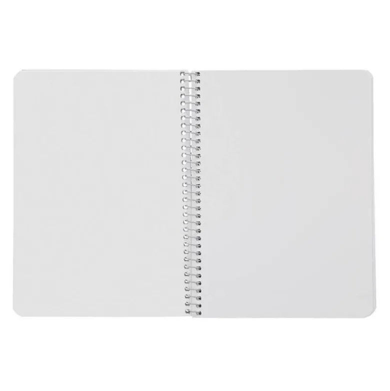 CUADERNO ESPIRAL LIDERPAPEL DIN A5 WITTY TAPA DURA 80H 90GR LISO SIN MARGEN COLORES SURTIDOS
