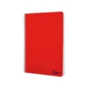 CUADERNO ESPIRAL LIDERPAPEL DIN A5 SMART TAPA BLANDA 80H 75GR RAYADO MONTESSORI 5MM COLORES SURTIDOS