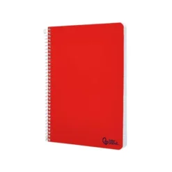 CUADERNO ESPIRAL LIDERPAPEL DIN A5 SMART TAPA BLANDA 80H 75GR RAYADO MONTESSORI 5MM COLORES SURTIDOS