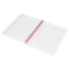CUADERNO ESPIRAL LIDERPAPEL A4 WONDER TAPA PLASTICO 80H 90GR PAUTA ANCHA 3,5MM CON MARGEN COLOR AZUL MARINO