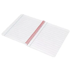 CUADERNO ESPIRAL LIDERPAPEL A4 WONDER TAPA PLASTICO 80H 90GR PAUTA ANCHA 3,5MM CON MARGEN COLOR AZUL MARINO