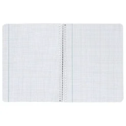 CUADERNO ESPIRAL LIDERPAPEL DIN A4 WITTY TAPA DURA 80H 90GR CUADRO 3MM CON MARGEN COLORES SURTIDOS
