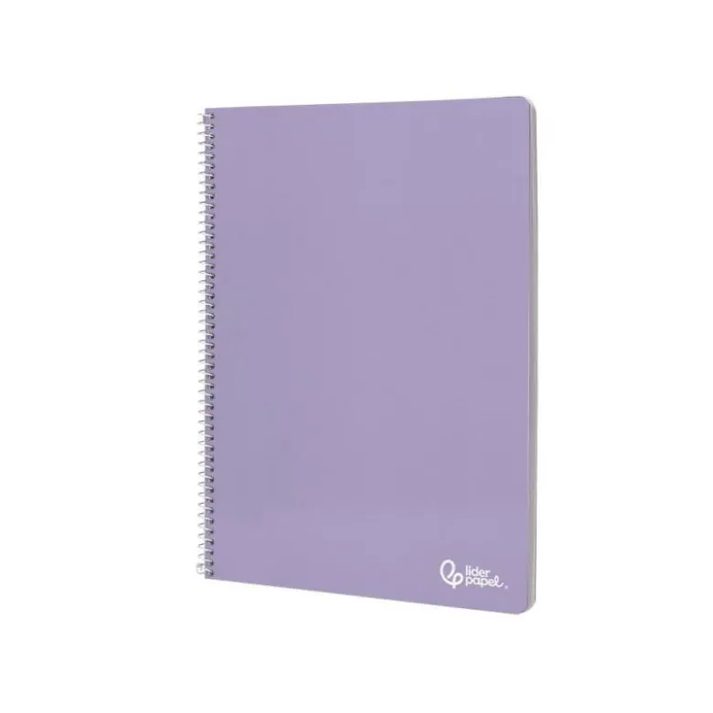 CUADERNO ESPIRAL LIDERPAPEL DIN A4 SMART TAPA BLANDA 80H 75GR PAUTA 3,5MM CON MARGEN COLORES SURTIDOS