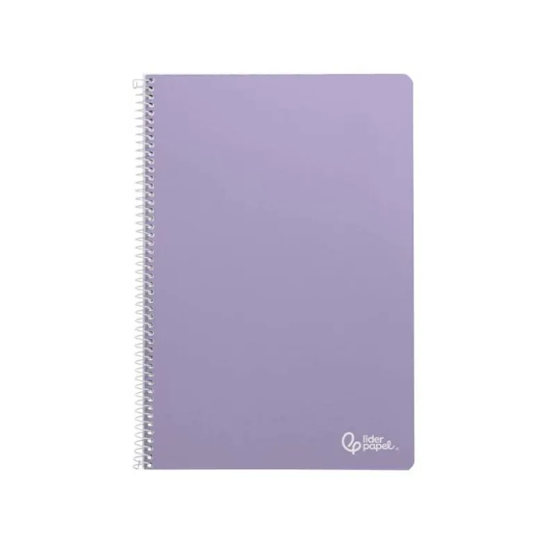 CUADERNO ESPIRAL LIDERPAPEL DIN A4 SMART TAPA BLANDA 80H 75GR PAUTA 3,5MM CON MARGEN COLORES SURTIDOS