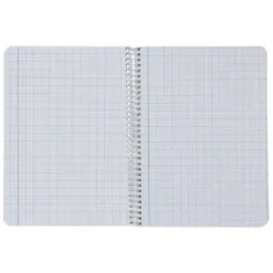CUADERNO ESPIRAL LIDERPAPEL DIN A5 WITTY TAPA DURA 80H 90GR MILIMETRADO 2MM COLORES SURTIDOS