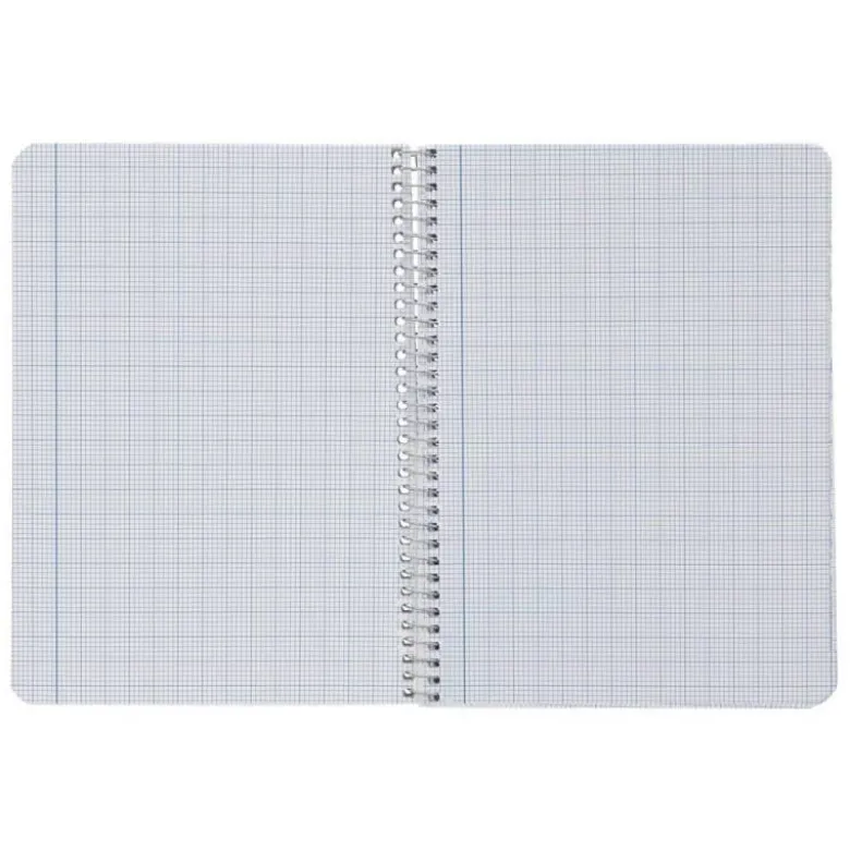 CUADERNO ESPIRAL LIDERPAPEL DIN A5 WITTY TAPA DURA 80H 90GR MILIMETRADO 2MM COLORES SURTIDOS
