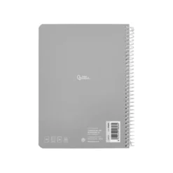 CUADERNO ESPIRAL LIDERPAPEL DIN A5 WITTY TAPA DURA 80H 90GR CUADRO 5MM CON MARGEN COLORES SURTIDOS