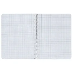 CUADERNO ESPIRAL LIDERPAPEL DIN A4 WITTY TAPA DURA 80H 90GR MILIMETRADO 2MM COLORES SURTIDOS