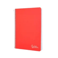CUADERNO ESPIRAL LIDERPAPEL DIN A5 WITTY TAPA DURA 80H 90GR CUADRO 4MM CON MARGEN COLORES SURTIDOS