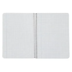 CUADERNO ESPIRAL LIDERPAPEL DIN A5 WITTY TAPA DURA 80H 90GR CUADRO 4MM CON MARGEN COLORES SURTIDOS