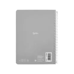 CUADERNO ESPIRAL LIDERPAPEL DIN A5 WITTY TAPA DURA 80H 90GR CUADRO 4MM CON MARGEN COLORES SURTIDOS