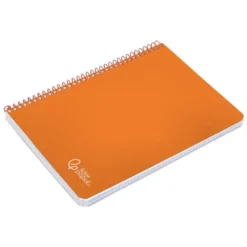 CUADERNO ESPIRAL LIDERPAPEL DIN A4 WITTY TAPA DURA 80H 90GR PAUTA 2,5MM CON MARGEN COLOR NARANJA