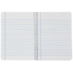 CUADERNO ESPIRAL LIDERPAPEL DIN A5 SMART TAPA BLANDA 80H 75GR RAYADO MONTESSORI 3,5MM COLORES SURTIDOS