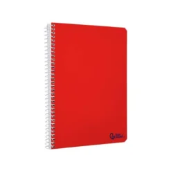 CUADERNO ESPIRAL LIDERPAPEL DIN A5 SMART TAPA BLANDA 80H 75GR PAUTA 2,5MM CON MARGEN COLORES SURTIDOS