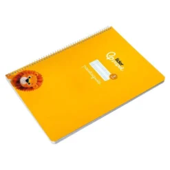 CUADERNO ESPIRAL LIDERPAPEL DI N A4 PAUTAGUIA TAPA BLANDA 80H 75 GR CUADRO PAUTADO 3MM COLOR AMARILLO