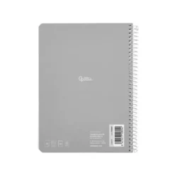 CUADERNO ESPIRAL LIDERPAPEL DIN A5 SMART TAPA BLANDA 80H 75GR PAUTA 3,5MM CON MARGEN COLORES SURTIDOS