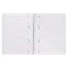 CUADERNO ESPIRAL LIDERPAPEL A5 MICRO SMART TAPA BLANDA 80H 75GR CUADRO 5MM DOBLE MARGEN 6 TALADROS COLORES