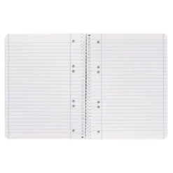CUADERNO ESPIRAL LIDERPAPEL A5 MICRO SMART TAPA BLANDA 80H 75GR CUADRO 5MM DOBLE MARGEN 6 TALADROS COLORES