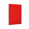 CUADERNO ESPIRAL LIDERPAPEL DIN A5 SMART TAPA BLANDA 80H 75GR LISO SIN MARGEN COLORES SURTIDOS