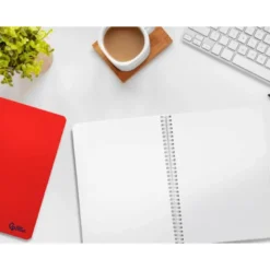 CUADERNO ESPIRAL LIDERPAPEL DIN A5 SMART TAPA BLANDA 80H 75GR LISO SIN MARGEN COLORES SURTIDOS