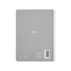 CUADERNO ESPIRAL LIDERPAPEL DIN A5 SMART TAPA BLANDA 80H 75GR LISO SIN MARGEN COLORES SURTIDOS