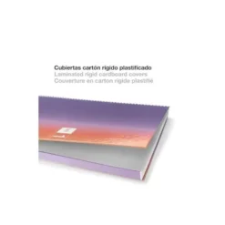 CUADERNO ESPIRAL MIQUELRIUS DIN A4 80 HOJAS 90 GR CUADRO 5 MM TAPA FORRADA AURORA ICELAND