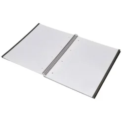 CUADERNO ESPIRAL NAVIGATOR A4 TAPA DURA 80H 80GR CUADRO 4MM CON MARGEN NEGRO