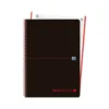 Cuaderno Oxford Ebook 1 DIN A4+ Negro y Rojo 80 hojas Tapa Plastico Rayado Horizontal
