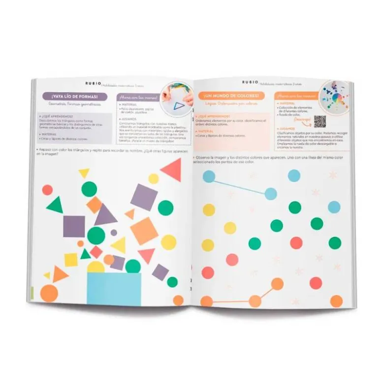 CUADERNO RUBIO HABILIDADES MATEMATICAS + 3 AÑOS