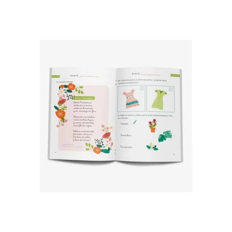 CUADERNO RUBIO LECTURAS COMPRENSIVAS + 6 AÑOS